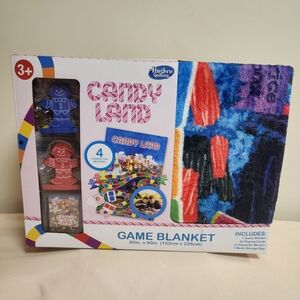 Hasbro Candy Land Game Blanket Set
